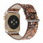 Leather Strap For apple watch band apple watch 4 3 5 band 44mm 40mm flower print correa iwatch 42mm/38mm wrist Bracelet belt