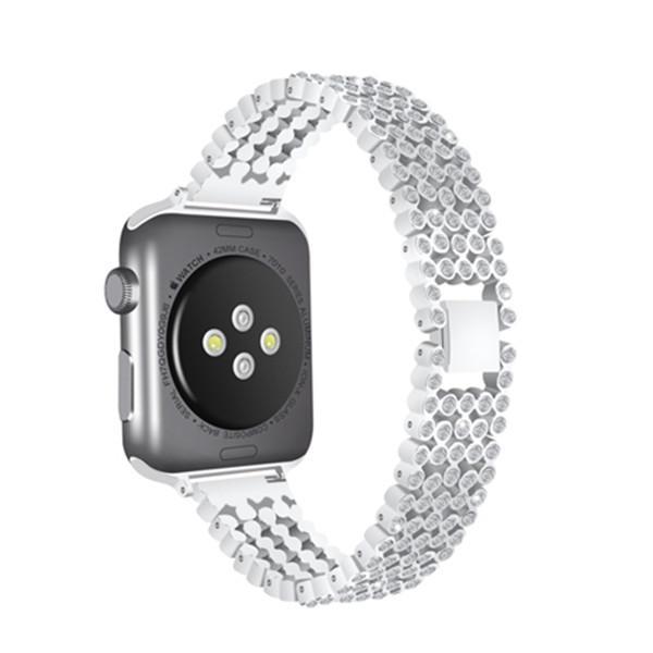 Luxury Diamond Strap For Apple Watch band apple watch 5 4 3 band 44mm 40mm Stylish Crystal iWatch 5 4 3 42mm/38mm bracelet belt