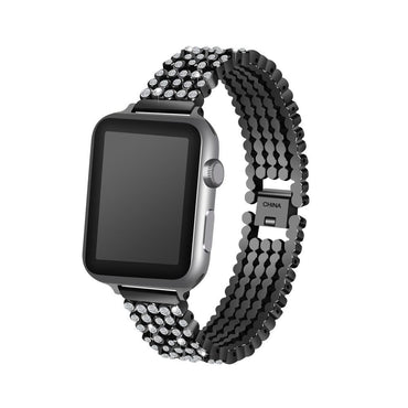 Luxury Diamond Strap For Apple Watch band apple watch 5 4 3 band 44mm 40mm Stylish Crystal iWatch 5 4 3 42mm/38mm bracelet belt