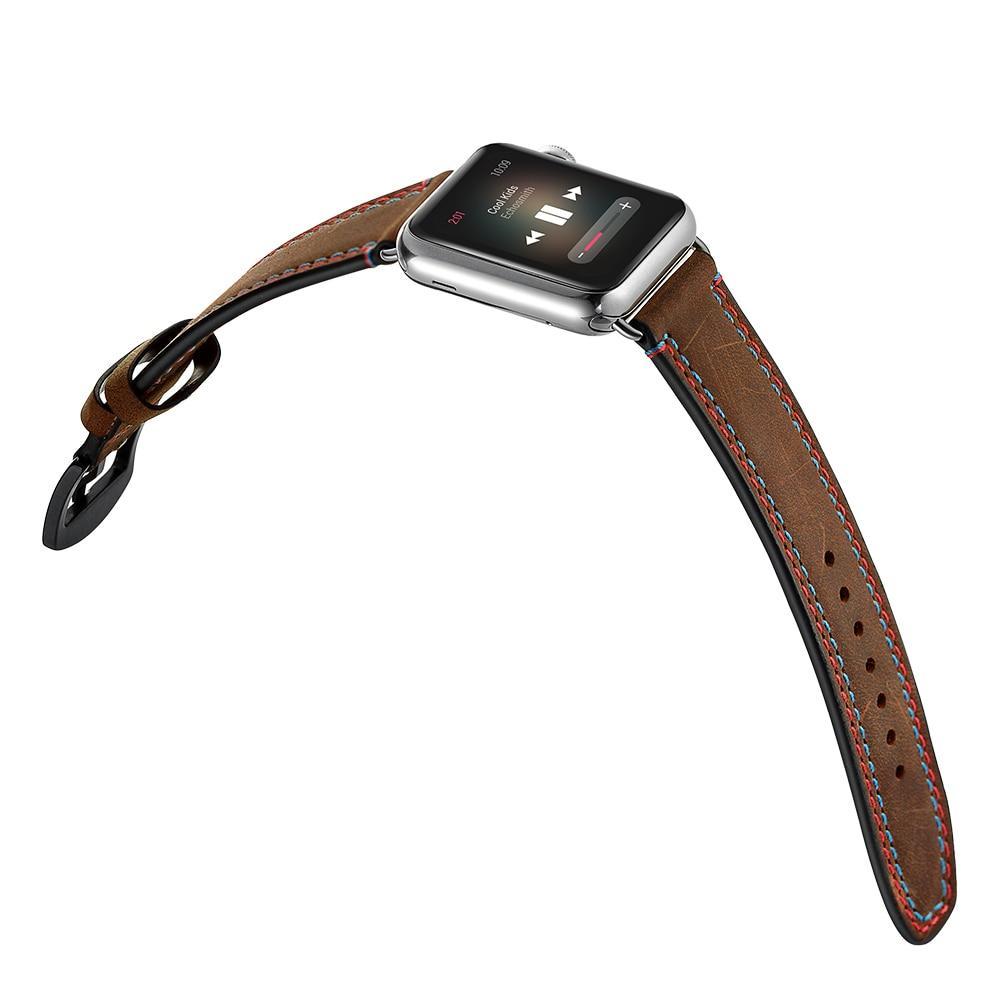 Genuine Leather Strap For apple watch band 42mm 44mm correa iwatch series 4 3 2 1 38mm 40mm Wrist Bracelet watchband