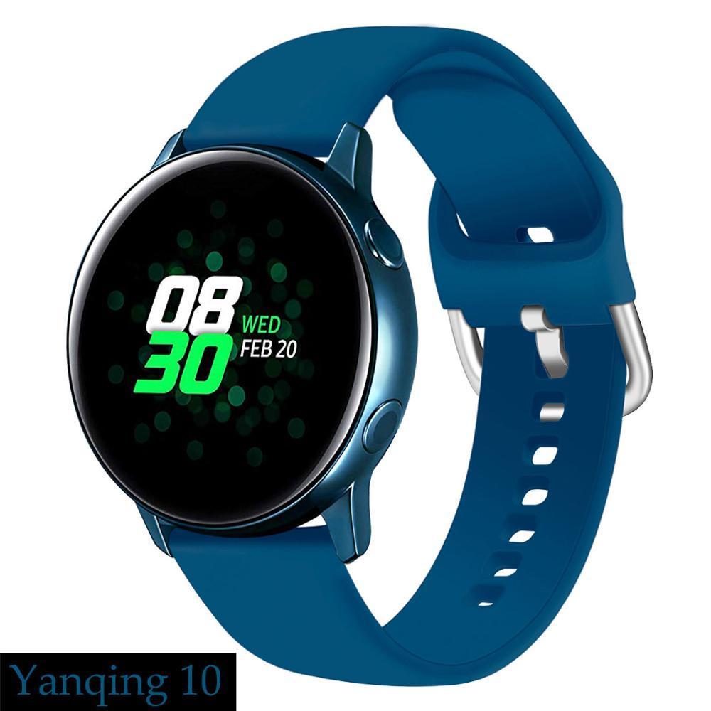 Gear s3 Strap For Samsung Galaxy watch 46mm 42mm watch active 2 20mm 22mm watch band amazfit bip/gtr 47mm strap watchband