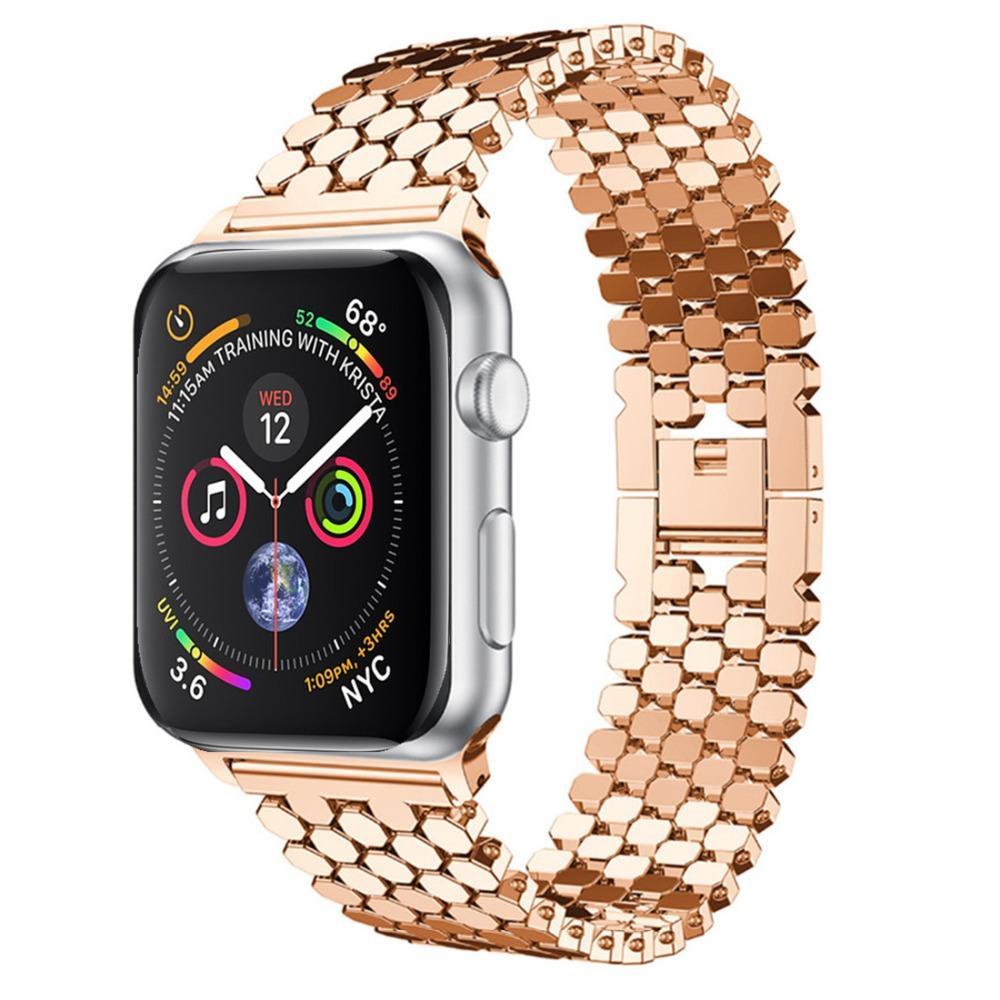 Stainless Steel strap For Apple Watch Band apple watch 4 3 band 44mm 40mm iwatch band 42mm/38mm link Bracelet watchband blet