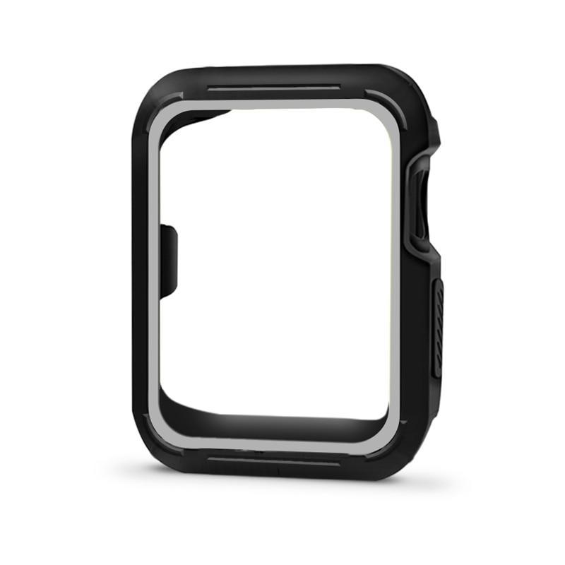 silicone protective case for apple watch 3 42mm 38mm for iwatch sreise 3/2/1 rubber case for apple watch nike case