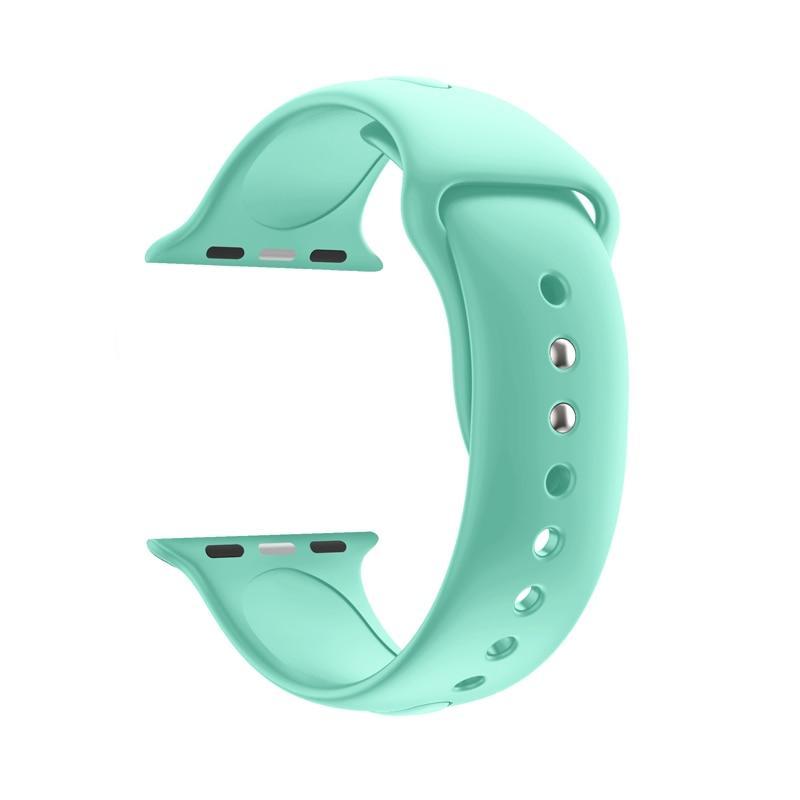 Sport strap For Apple Watch band 44mm/40mm silicone correa iwatch series 3/2/1 rubber wristband link bracelet belt