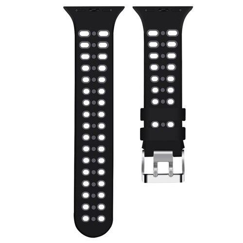 Sport Strap For Apple Watch band 44mm 40mm Silicone Iwatch Series 3/2/1 Wrist band Bracelet Rubber Watchband Accessories