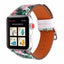 Genuine Leather For Apple Watch band 38MM/42MM iwatch series 3/2/1 flower wrist bands bracelet Belt watchband straps