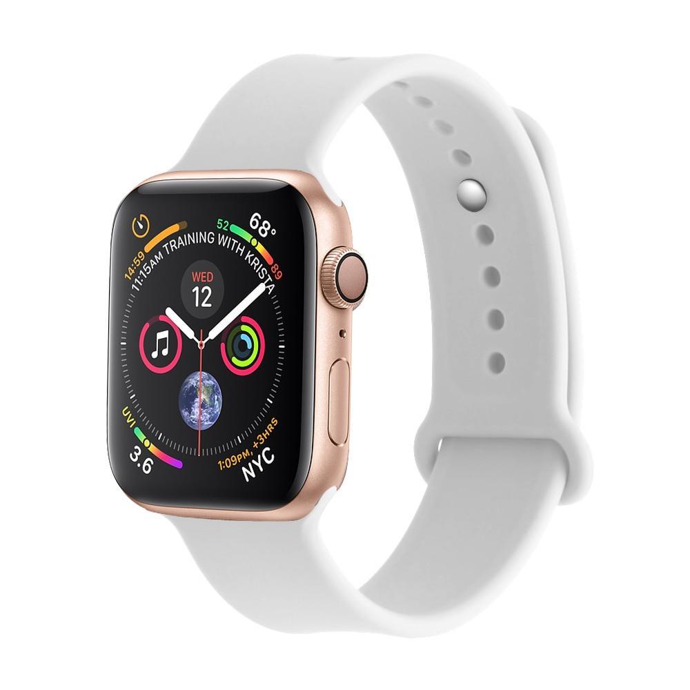 Silicone Sport strap For Apple watch band apple watch 5 4 3 band 44mm 40mm  correa Iwatch 5 42mm 38mm watchband bracelet belt