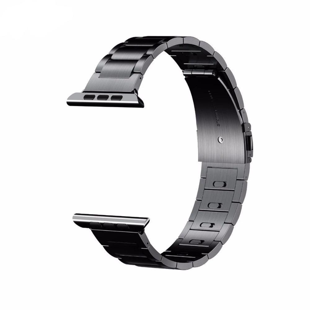 Stainless steel strap For Apple Watch band apple watch 5 4 3 band 44mm/40mm iwatch band 42mm/38mm correa link bracelet watchband