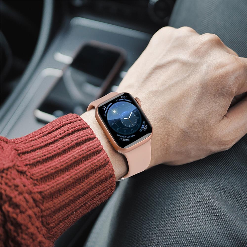 Silicone Strap For Apple Watch band apple watch 5 4 3 band 44mm 40mm iwatch correa 42mm 38mm pulseira apple Watch accessories
