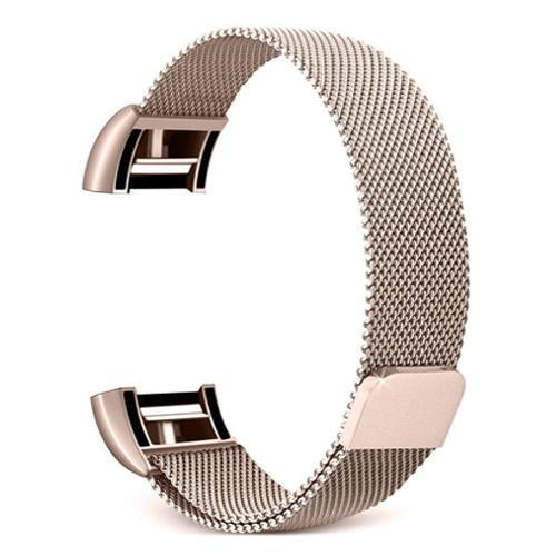 Milanese Loop watch Strap For fitbit charge 2 band replacement Wrist Watchband bracelet Stainless Steel belt accessories