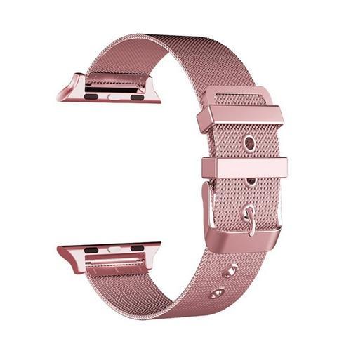 Milanese Loop For Apple Watch band pulseira apple watch 4 5 band 44mm 40mm 42mm 38mm iwatch correa stainless steel bracelet belt