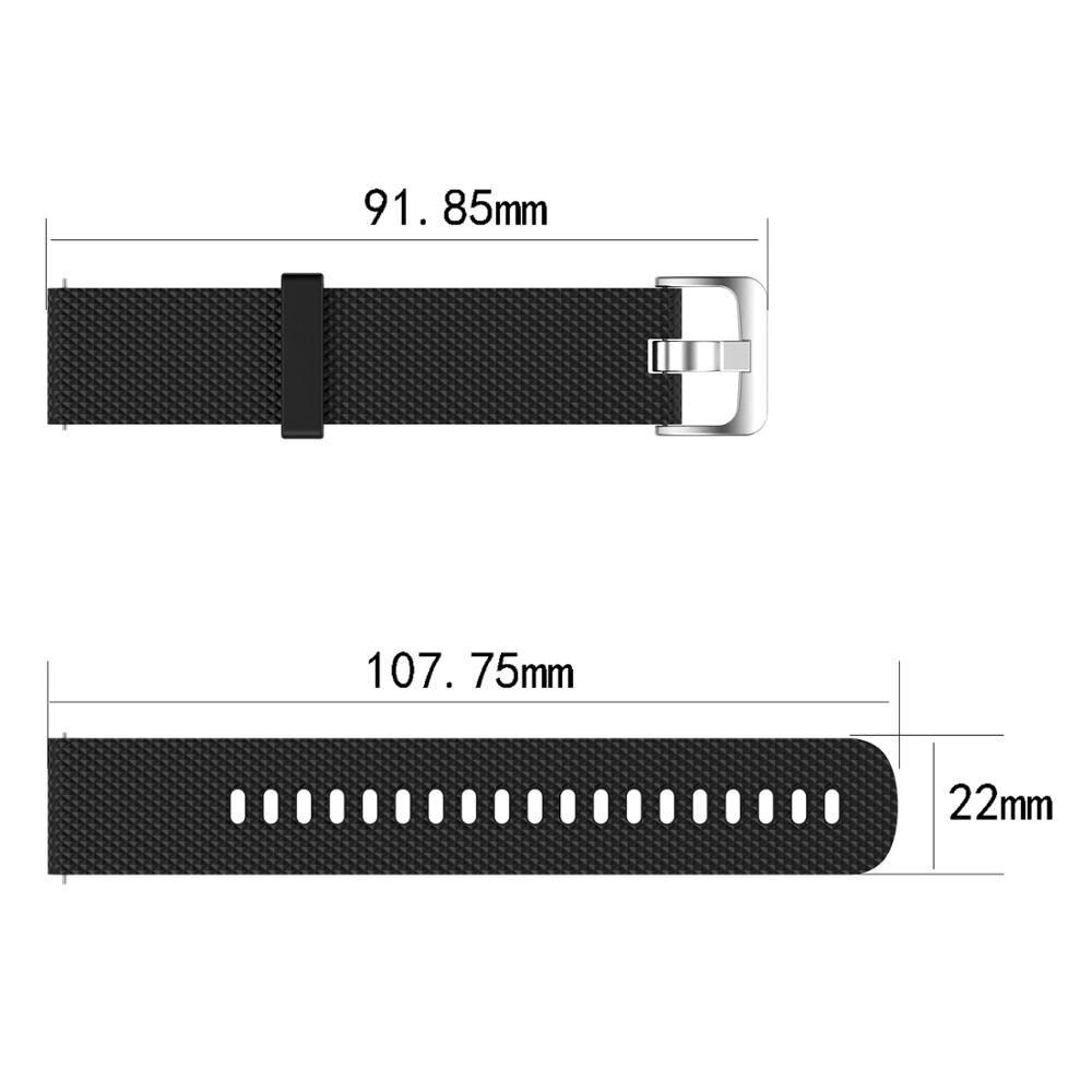 strap For Samsung Galaxy watch 46mm Gear S3 frontier Amazfit bip huawei watch gt strap 22mm watch band correa bracelet