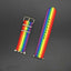 Nato strap For Apple Watch band 42MM/38MM iwatch band 3/2/1 44mm 40mm rainbow bracelet Woven Nylon apple watch 4 3 belt