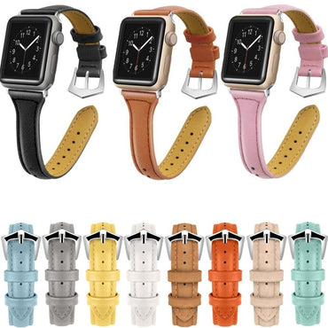 Leather strap For Apple Watch band series 4 44mm 40mm correa iwatch 3 2 1 42mm/38mm Wristband bracelet belt Watchband