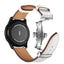 Leather Galaxy watch 46mm strap For Samsung Gear S3 Frontier 22mm watch band butterfly amazfit gtr 47mm huawei watch gt strap