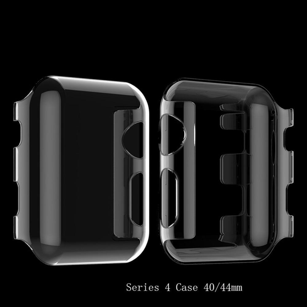 Watch Case for Apple Watch band apple watch 4 3 5 case 44mm 40mm iwatch series 4 5 Colorful plating cover PC Frame Replacement
