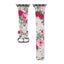 Floral Leather Strap For Apple Watch band 5 4 44mm/42mm/40mm/38mm iwatch series 5 4 3 2 1 Wrist Flower Printed Bracelet belt