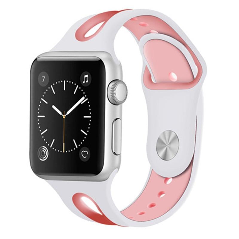 Sport strap For Apple watch band apple watch 4 3 band 44 mm 42mm iwatch 40mm/38mm correa wrist bracelet watchband belt