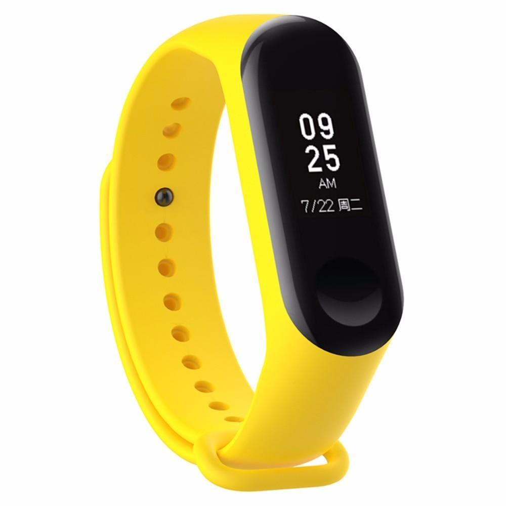 Silicone Mi Band 4 strap For Xiaomi Mi Band 3 Bracelet strap correa wristband reloj xiaomi Mi band 3 kordon watchBand