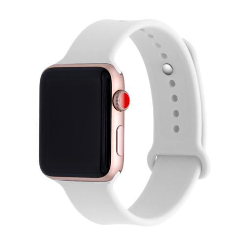 Silicone Sport strap For Apple watch band apple watch 5 4 3 band 44mm 40mm  correa Iwatch 5 42mm 38mm watchband bracelet belt