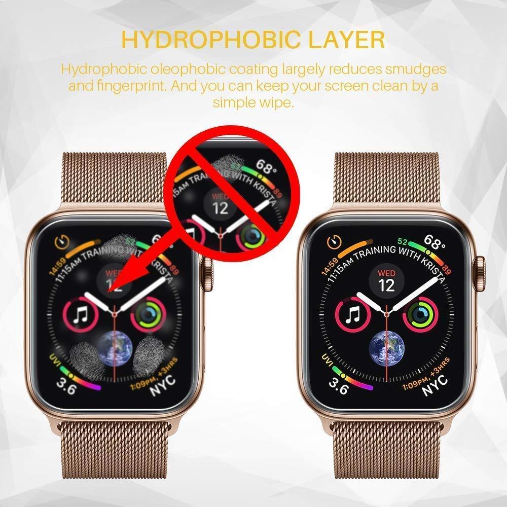 Screen Protector For apple watch band pulseira Apple Watch 4 3 5 44mm 40mm Iwatch band Soft cover 9D Protective Full Coverage
