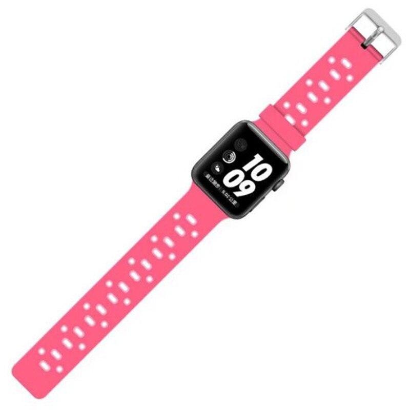 sport strap For Apple Watch band 42mm/38mm silicone iwatch series 3 2 1 wrist bands bracelet correa watchband belt