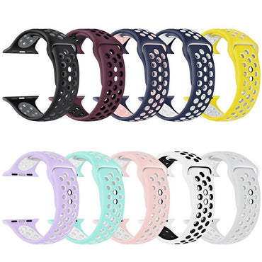 Sport Strap For Apple Watch 4 Band 44mm 40mm correa iwatch series 4 Silicone wrist bracelet Nike watchband belt