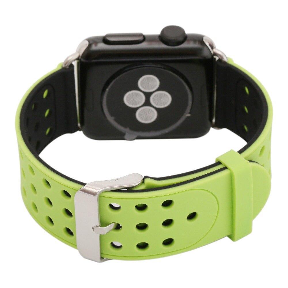 Sport Band for Apple Watch 5 4 3 44mm 40mm Strap correa iwatch series 3 2 1 42mm/38mm wrist bracelet belt Breathable watchband