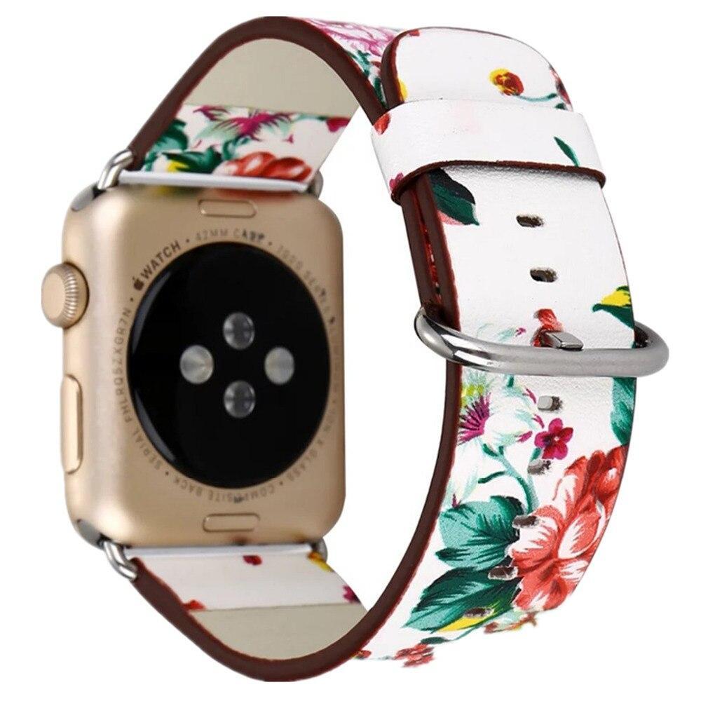 Genuine leather strap For apple watch band apple watch 5 4 3 band 44mm/40mm iwatch band 42mm/38mm correa Bracelet watchband belt