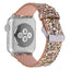 Leather Strap for Apple Watch Band apple watch 5 4 3 44mm/40mm 42mm 38mm iWatch 5/4/3/2/1 band bracelet bling watchband belt