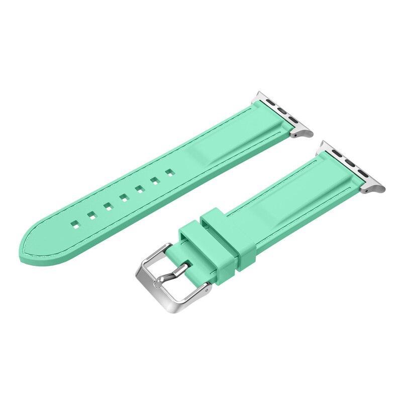 silicone strap For Apple Watch sport band 42mm/38mm iwatch serise 3 2 1  wristband bracelet rubber watchband strap