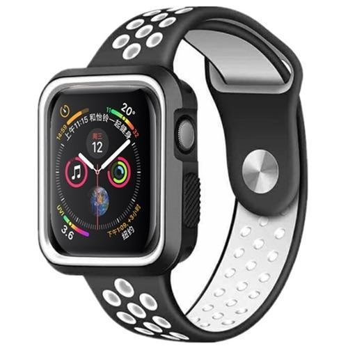 Case + strap For Apple watch band apple watch 5 4 3 band 44mm 40mm correa iwatch band 42mm 38mm  protector case cover