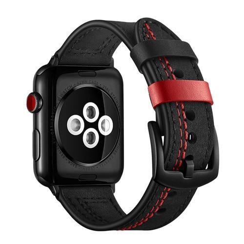Leather Strap For Apple Watch band apple watch 4 3 5 band 44mm/40mm iwatch band 42mm/38mm correa bracelet watchband belt series