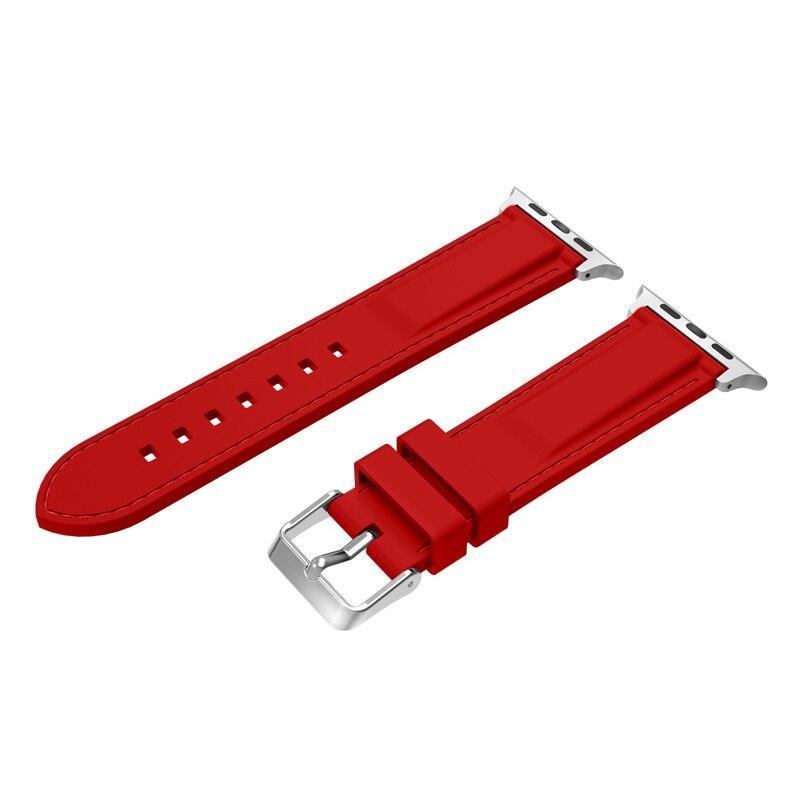 silicone strap For Apple Watch sport band 42mm/38mm iwatch serise 3 2 1  wristband bracelet rubber watchband strap
