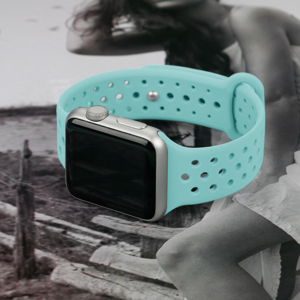 Silicone sport strap For Apple watch band apple watch 5 4 3 44mm 40mm 42mm/38mm correa iwatch 5 bracelet Rubber watchband belt