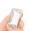 Cover case For apple watch band apple watch 4 5 band 44mm/40mm Iwatch band soft All-around shell Ultra-thin Electroplate frame