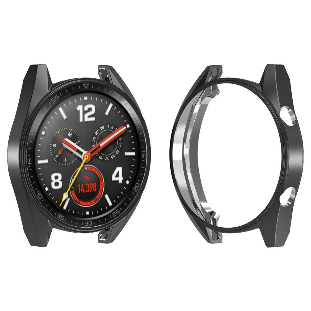 Huawei Watch GT case For huawei watch gt strap band cover soft TPU plated All-Around protective case shell watch Accessories