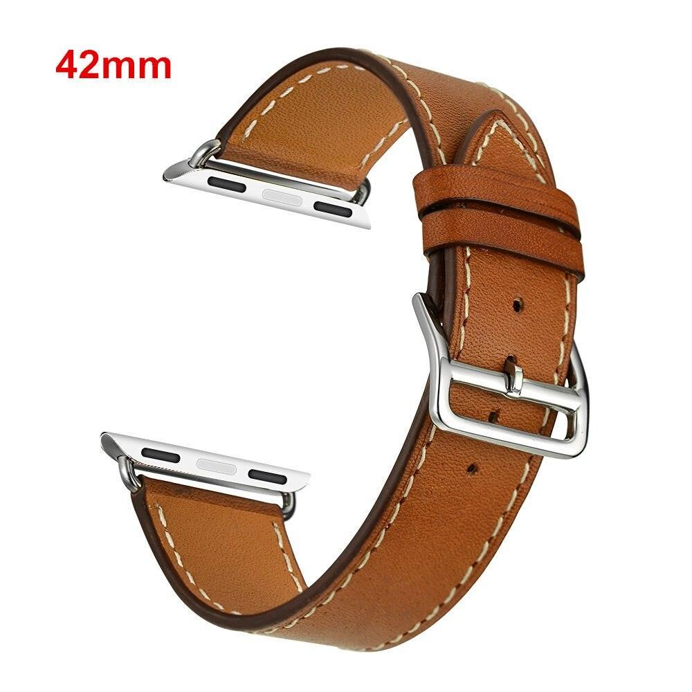 Genuine leather strap For apple watch band 5 42mm/38mm iwatch series 5/4 3 2 1 wrist bands bracelet replacement watchband belt