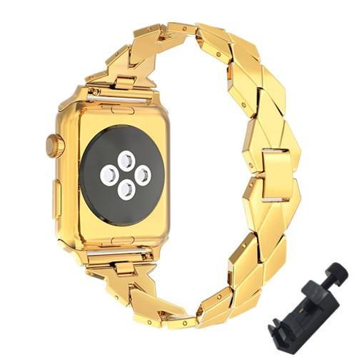 Strap For Apple Watch band apple watch 4 3 band 42mm/38mm 44mm/40mm iwatch band Stainless Steel wrist  link Bracelet belt correa
