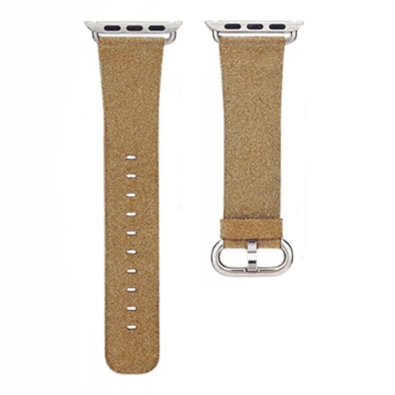 Leather watch strap for apple watch band 42 mm/38 Luxury Glittery Bling bracelet belt for iwatch band 1/2 Christmas gift