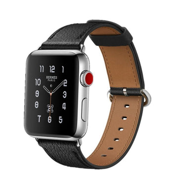 Leather strap For Apple Watch band apple watch 5 4 3 band 42mm 44mm correa iwatch band 5 38mm/40mm Classic Buckle bracelet belt