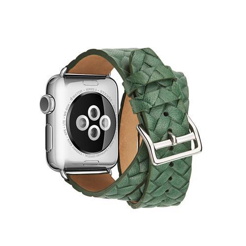Leather Loop For Apple watch band 42mm 38mm iWatch strap Series 3 2 1 wrist bands Bracelet belt Double Tour watchband