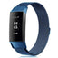 New Milanese loop strap For Fitbit charge 3 watch band  smart bracelet stainless steel belt sports watch strap wrist band
