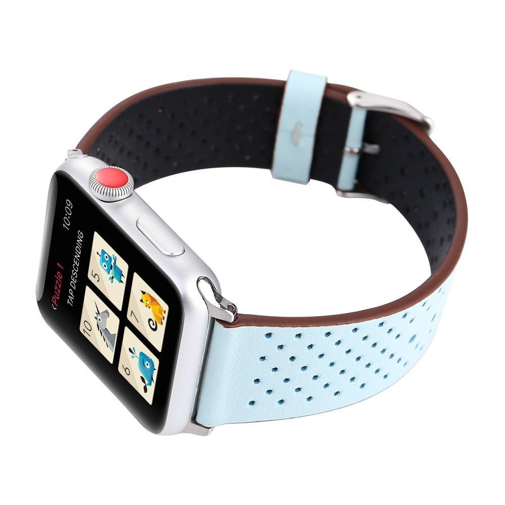 sport Leather strap For Apple watch band 42mm/38mm iwatch series 3/2/1 wrist bands breathable bracelet watchband Belt