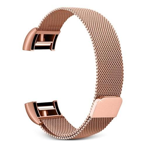 Milanese Loop watch Strap For fitbit charge 2 band replacement Wrist Watchband bracelet Stainless Steel belt accessories