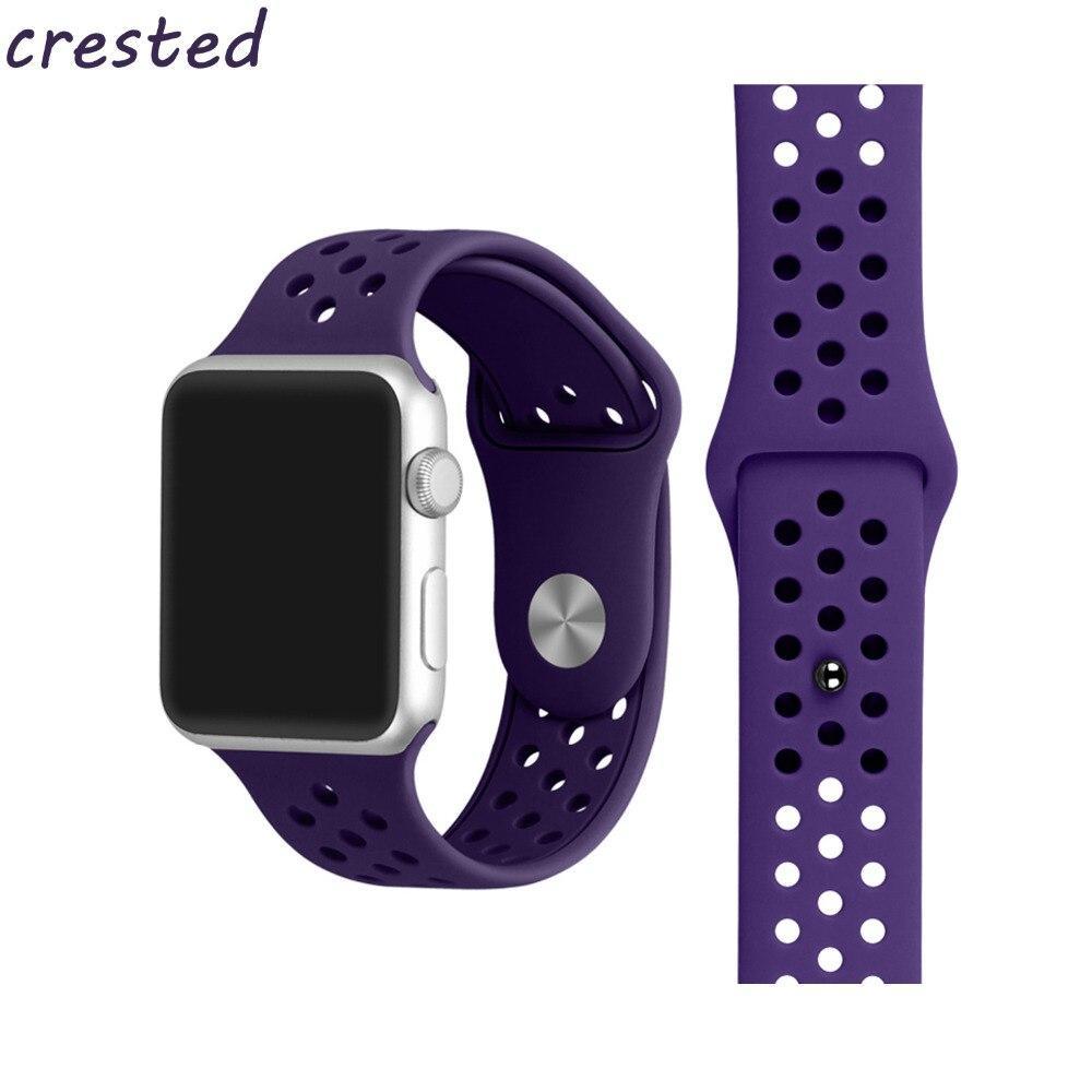 Sport strap For Apple Watch band pulseira apple watch 4 3 5 band 44mm/40mm iwatch 2/1 42mm/38mm silicone bracelet belt correa