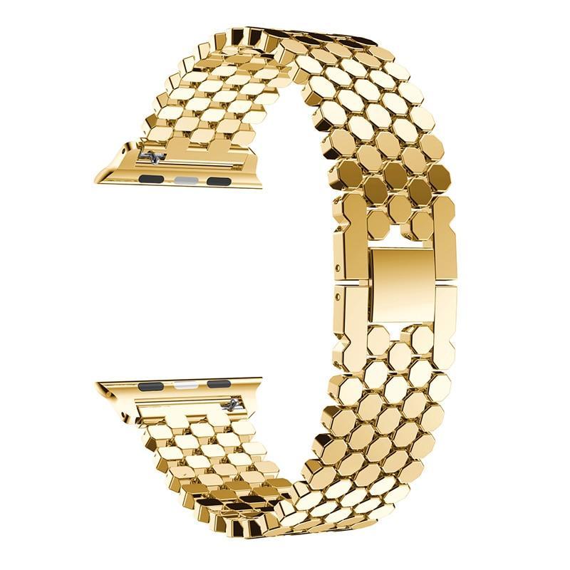 Stainless Steel strap For Apple Watch Band apple watch 4 3 band 44mm 40mm iwatch band 42mm/38mm link Bracelet watchband blet