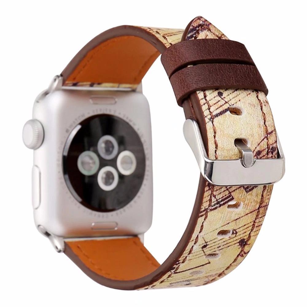 Leather bands For Apple Watch band strap 42mm 38mm Iwatch series 3 2 1 wristband bracelet watchband belt accessories