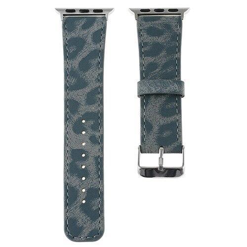 Leather strap For Apple Watch band 42mm 38mm Leopard Iwatch series 3 2 1 wrist bands bracelet belt watchband straps