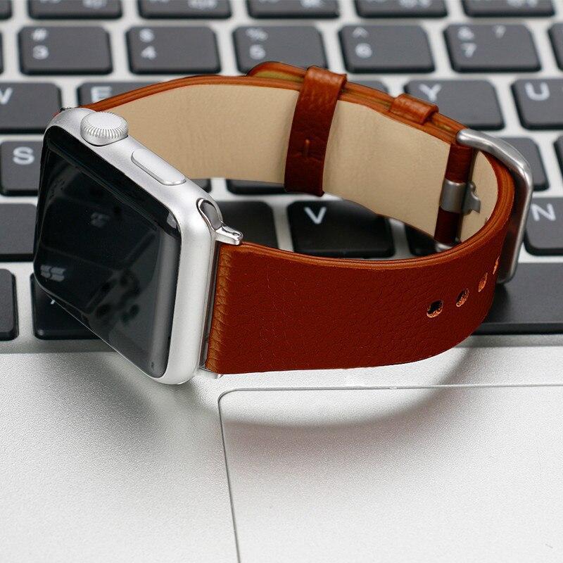 Classic Leather Strap For Apple watch band iwatch series 3 2 1 42mm 38mm Wrist bands bracelet watchband belt Accessories